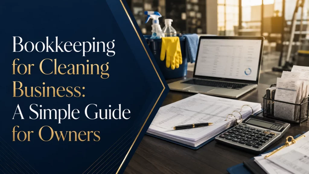 bookkeeping for cleaning business